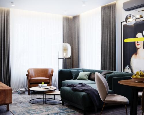 Квартира 63 м2 в Москве. ЖК Домашний 05