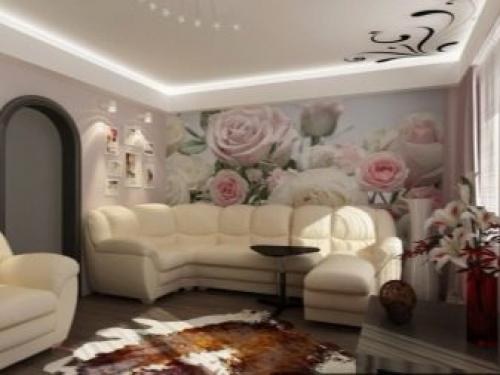 Картины на обоях с рисунком. Правильное сочетание обоев и картин 14 Картины на обоях с рисунком. Правильное сочетание обоев и картин 14