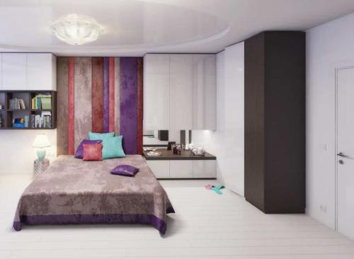 Современный дизайн комнаты для девушек. Стильный интерьер комнаты современной девушки