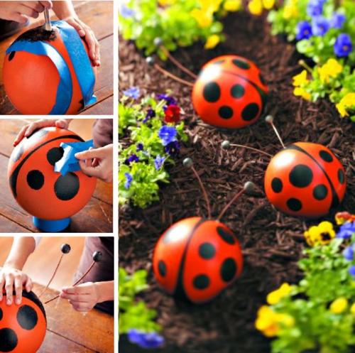 Декор из дерева для сада. Поделки для сада своими руками (фото)