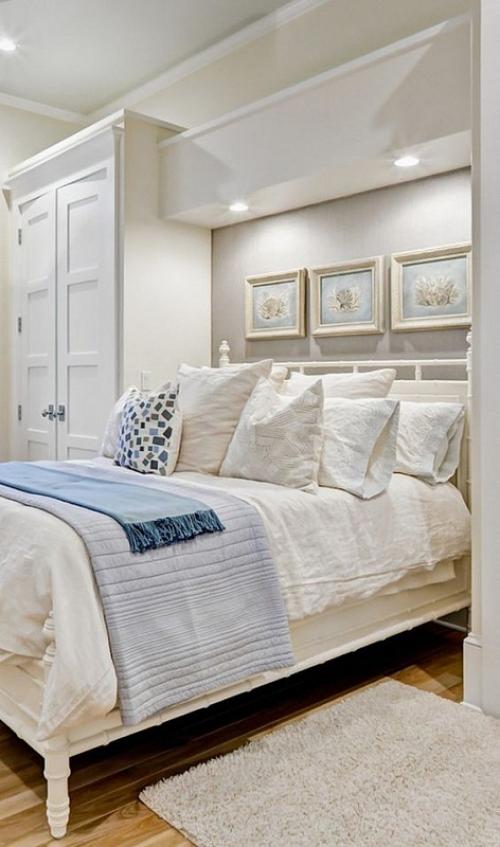 Кровать с модулем в изголовье. 5 кроватей, которые сделают спальню уютнее: примеры с фото 07 Кровать с модулем в изголовье. 5 кроватей, которые сделают спальню уютнее: примеры с фото 07