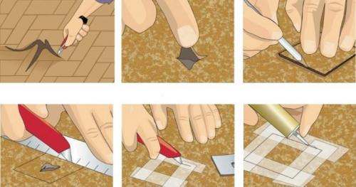 Как скрыть стыки линолеума. Как правильно замаскировать швы линолеума 17