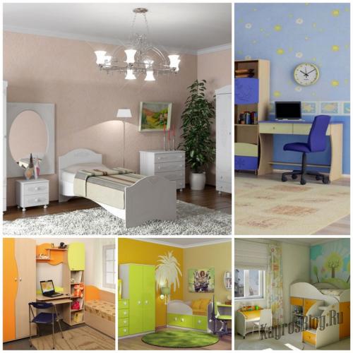 Как выбрать цвет детской мебели.