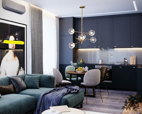 Квартира 63 м2 в Москве. ЖК Домашний 01