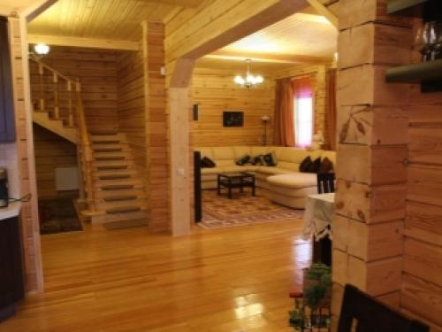 Детская комната в деревянном доме. Мансарда для двух детей 12