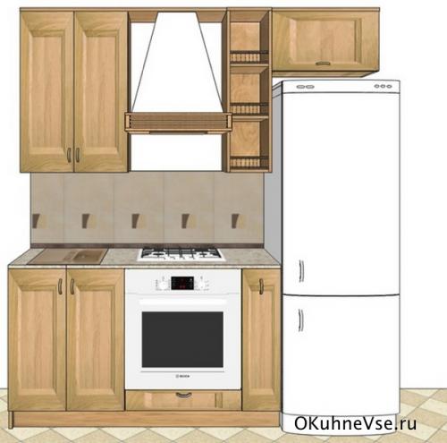 Кухня 2 . Меблировка 05 Кухня 2 . Меблировка 05