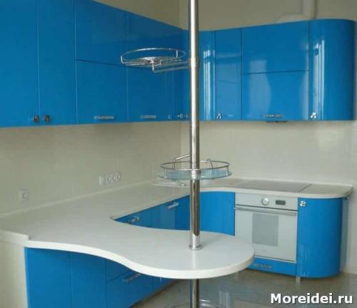 Кухня шириной 2 метра. Техника и отделка