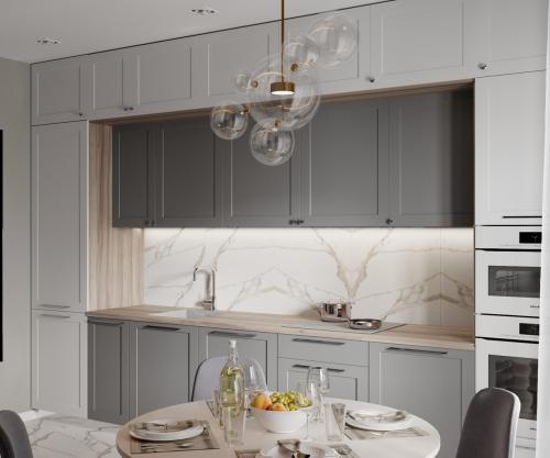 Интерьер в серых тонах 05