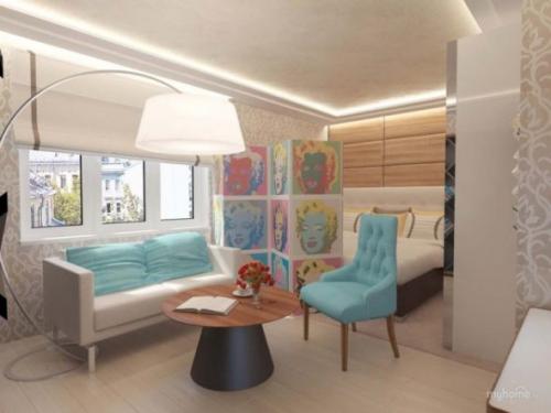 Как в гостиной отделить спальное место. Идея размещения и использования кровати в гостиной