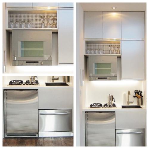 Мини кухни для дома. Популярные модели 07