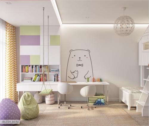 Светлый интерьер квартиры в ЖК Аристократ 23