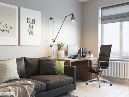 Мужественный интерьер 09