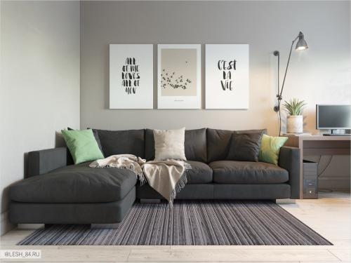 Мужественный интерьер 06