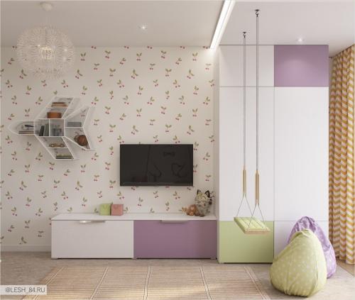 Светлый интерьер квартиры в ЖК Аристократ 22