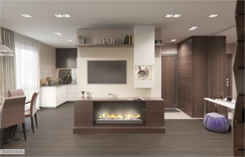 Современный интерьер для молодой семьи 01