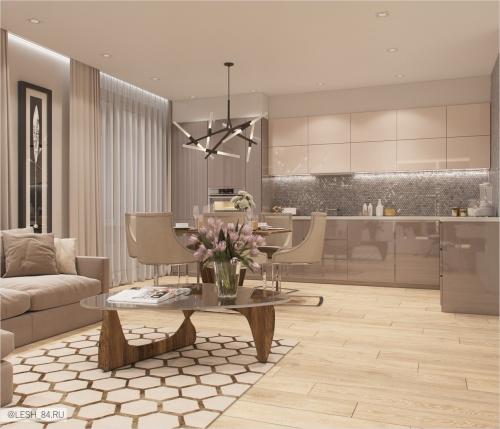 Современная квартира для молодой семьи 04