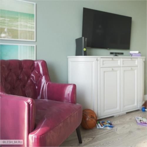 Классический интерьер в ЖК Самоцветы 18