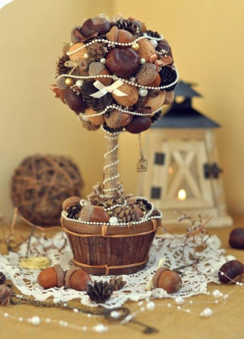 Топиарий в подарок своими руками. Секреты дерева счастья