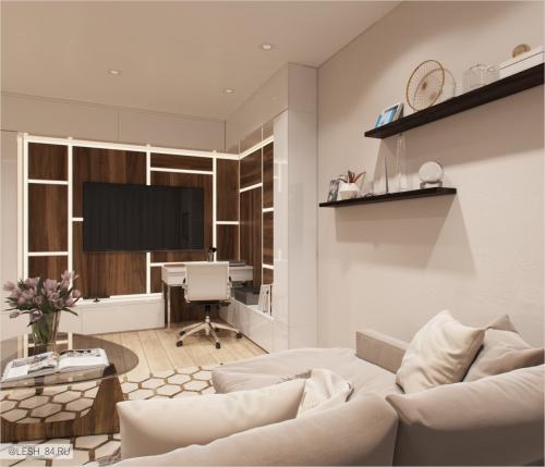 Современная квартира для молодой семьи 06