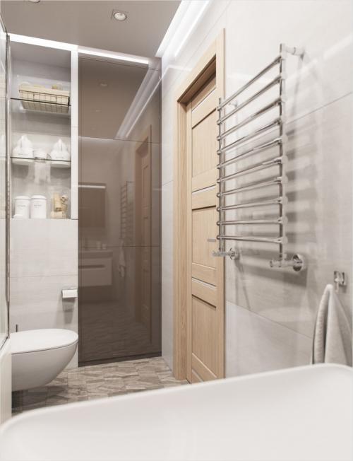 Современная квартира для молодой семьи 22