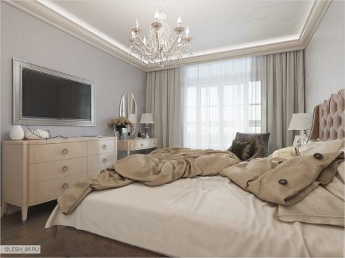 Классический интерьер в ЖК Самоцветы 08