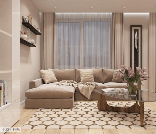 Современная квартира для молодой семьи 08