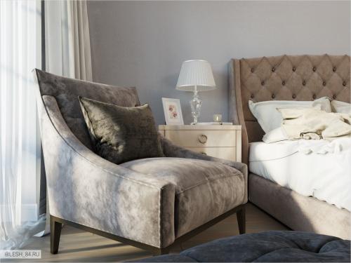 Классический интерьер в ЖК Самоцветы 10