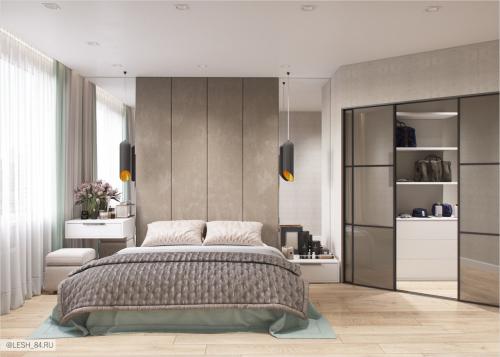 Современная квартира для молодой семьи 19