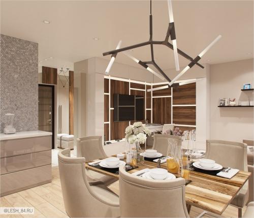 Современная квартира для молодой семьи 07