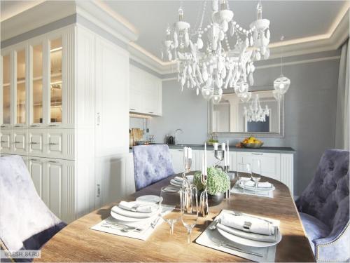 Классический интерьер в ЖК Самоцветы 04