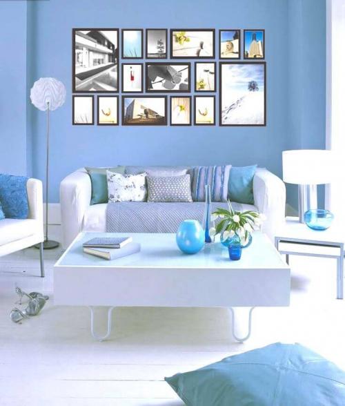 Оформление стен в квартире. Настенная фото галерея