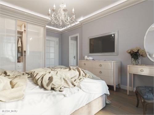 Классический интерьер в ЖК Самоцветы 09