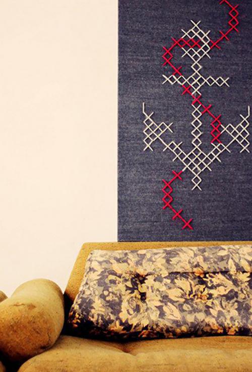 Идеи вышивка в интерьере. Рукоделие для уюта в доме