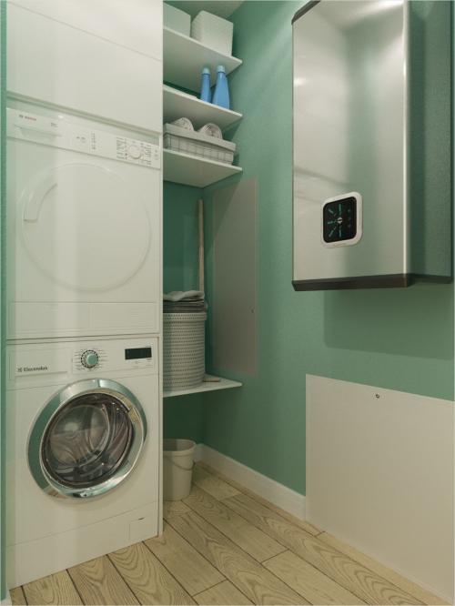 Интерьер в ярких тонах в ЖК Аристократ 13