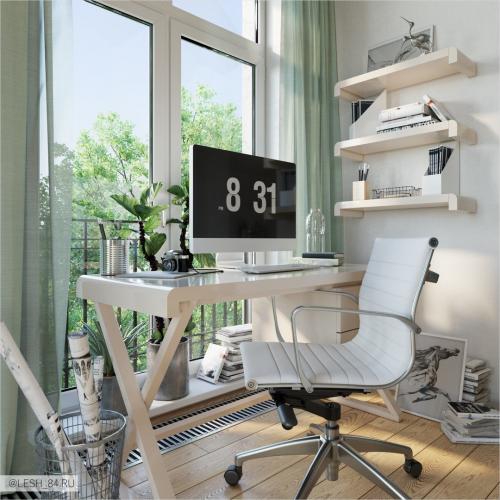 Интерьер в ярких тонах в ЖК Аристократ 07