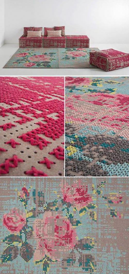 Идеи вышивка в интерьере. Рукоделие для уюта в доме