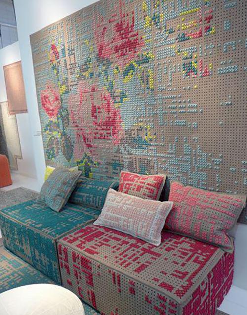 Идеи вышивка в интерьере. Рукоделие для уюта в доме