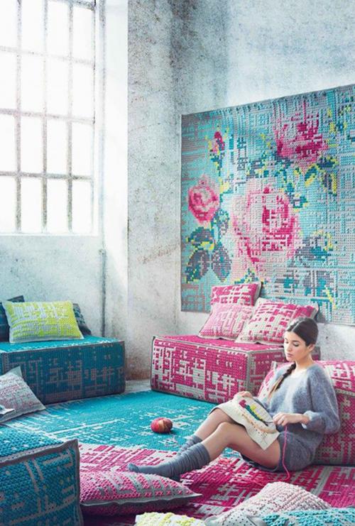 Идеи вышивка в интерьере. Рукоделие для уюта в доме