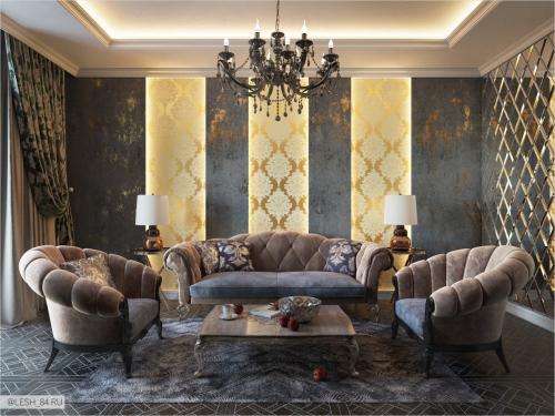 Классический стиль с элементами арт-деко 03