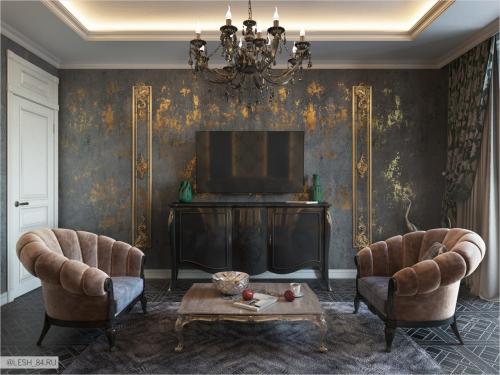 Классический стиль с элементами арт-деко 04