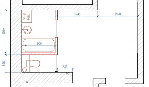 Можно ли увеличить комнату за счет ванной. Расширение ванны за счет коридора
