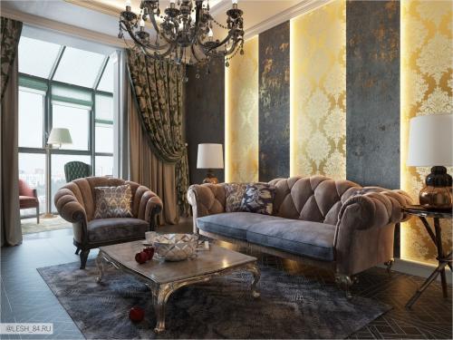 Классический стиль с элементами арт-деко 02