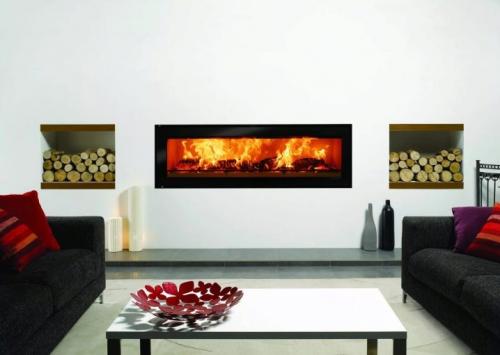 Как встроить камин в мебель. Разновидности