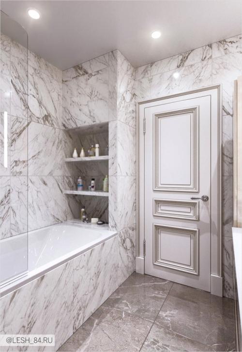 Лофт и американская классика в интерьере квартиры 18