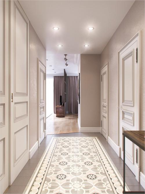 Лофт и американская классика в интерьере квартиры 10