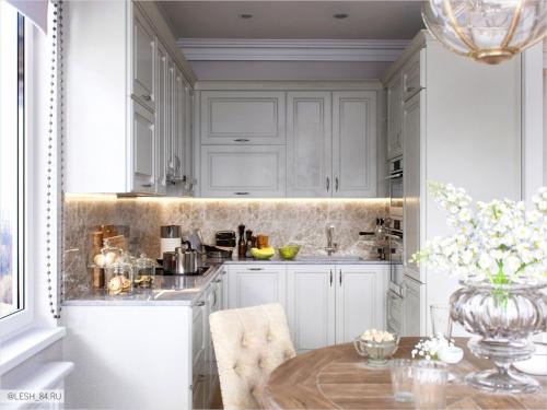 Лофт и американская классика в интерьере квартиры 05