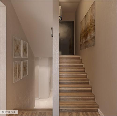 Мужской интерьер в таунхаусе 02