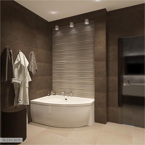 Мужской интерьер в таунхаусе 15