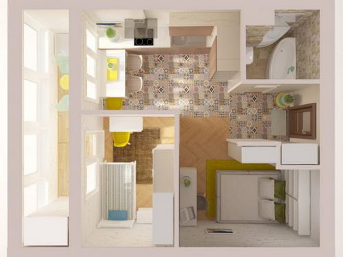 Как расставить мебель в маленькой квартире-студии. Как лучше расставить мебель в однокомнатной квартире: практичные советы