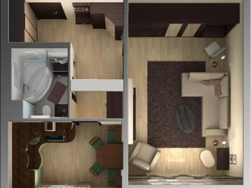 Как расставить мебель в маленькой квартире-студии. Как лучше расставить мебель в однокомнатной квартире: практичные советы